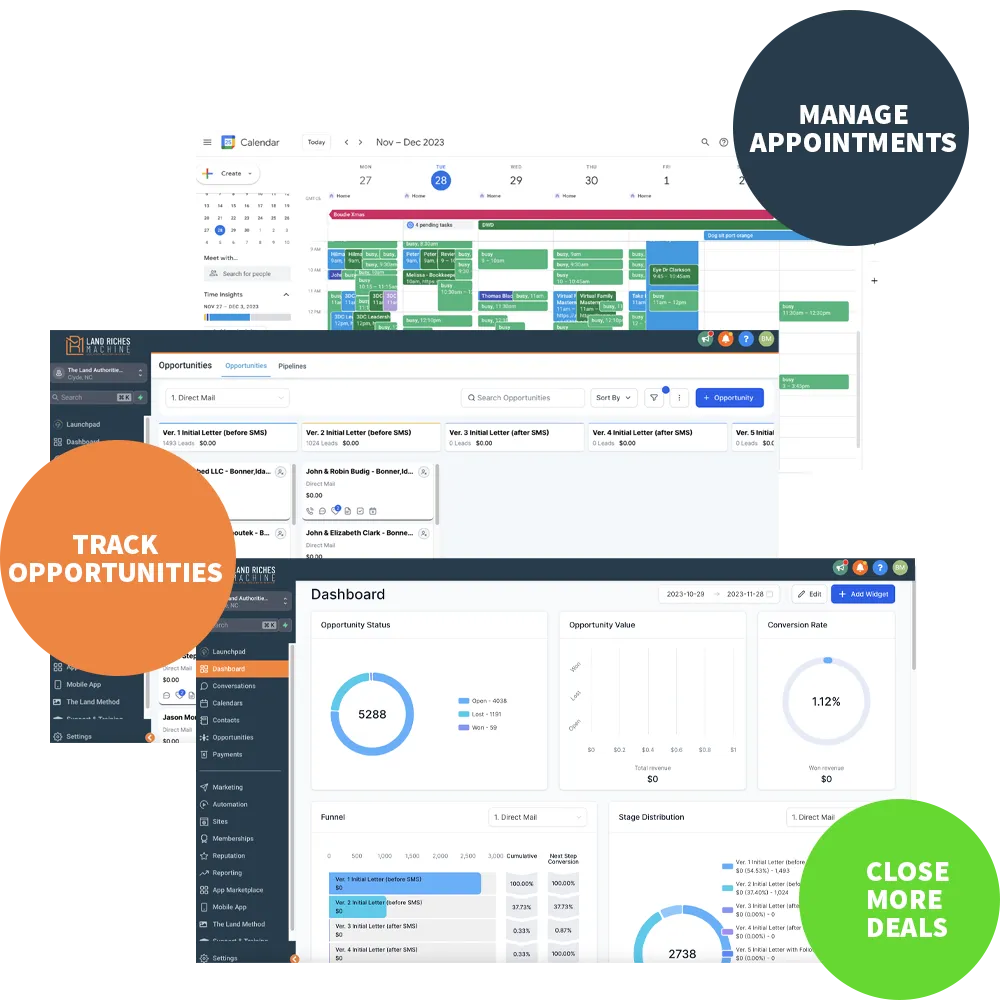 Land riches machine - Streamline your Land Investing